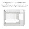 Picture of ASUS Prime AP201 33-Liter MicroATX White case with Tool-Free Side Panels and a Quasi-Filter mesh, with Support for 360 mm Coolers, Graphics Cards up to 338 mm Long, and Standard ATX PSUs