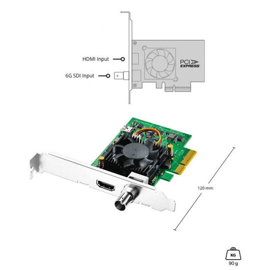 GetUSCart- Blackmagic Design DeckLink Mini Monitor 4K PCIe Playback ...