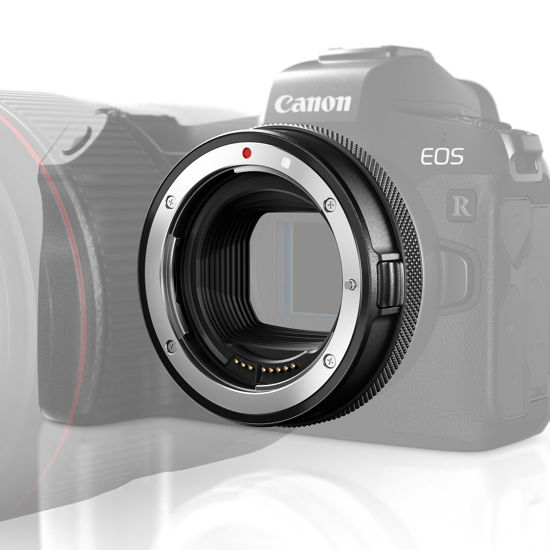 GetUSCart- Canon EF-EOS R Bayonet Adapter with Lens Control Ring