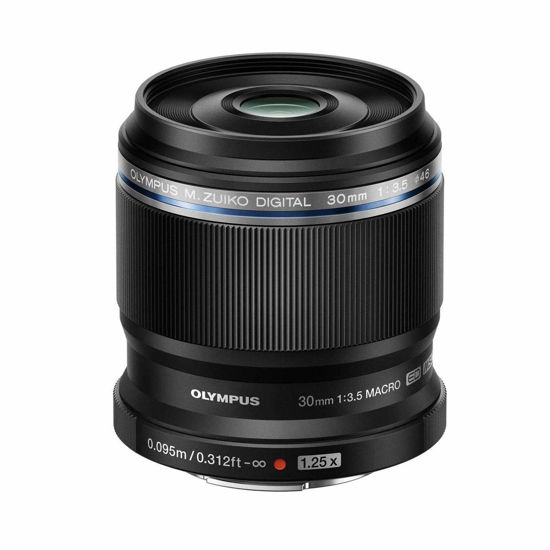 Picture of OM SYSTEM OLYMPUS M.Zuiko Digital ED 30mm F3.5 Macro For Micro Four Thirds System Camera, Compact Macro lens, 1.25x Image Maginification, Fast AF, Beautiful Bokeh
