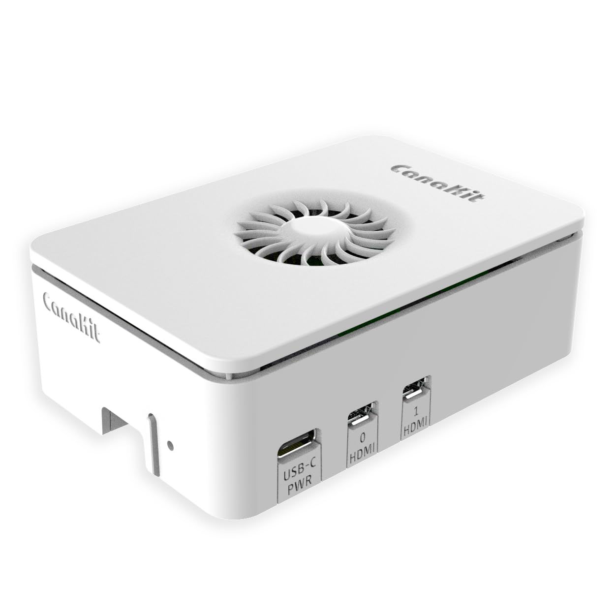 GetUSCart- CanaKit Raspberry Pi 5 Starter Kit MAX - Turbine White (256 ...