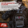 Picture of Badlands Bino Mag 2 | Modular Binocular Harness System for Optimal Performance and Durability, Mud, Large