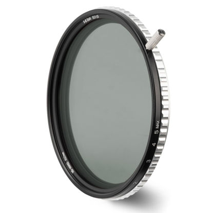 Picture of NiSi 72mm SWIFT True Color ND-VARIO - Variable Neutral Density Filter 1-5 Stops (ND2-ND32) - Rotating Adjustable ND, Compatible with NiSi SWIFT System Filters - Optical Glass, Waterproof Nano Coating