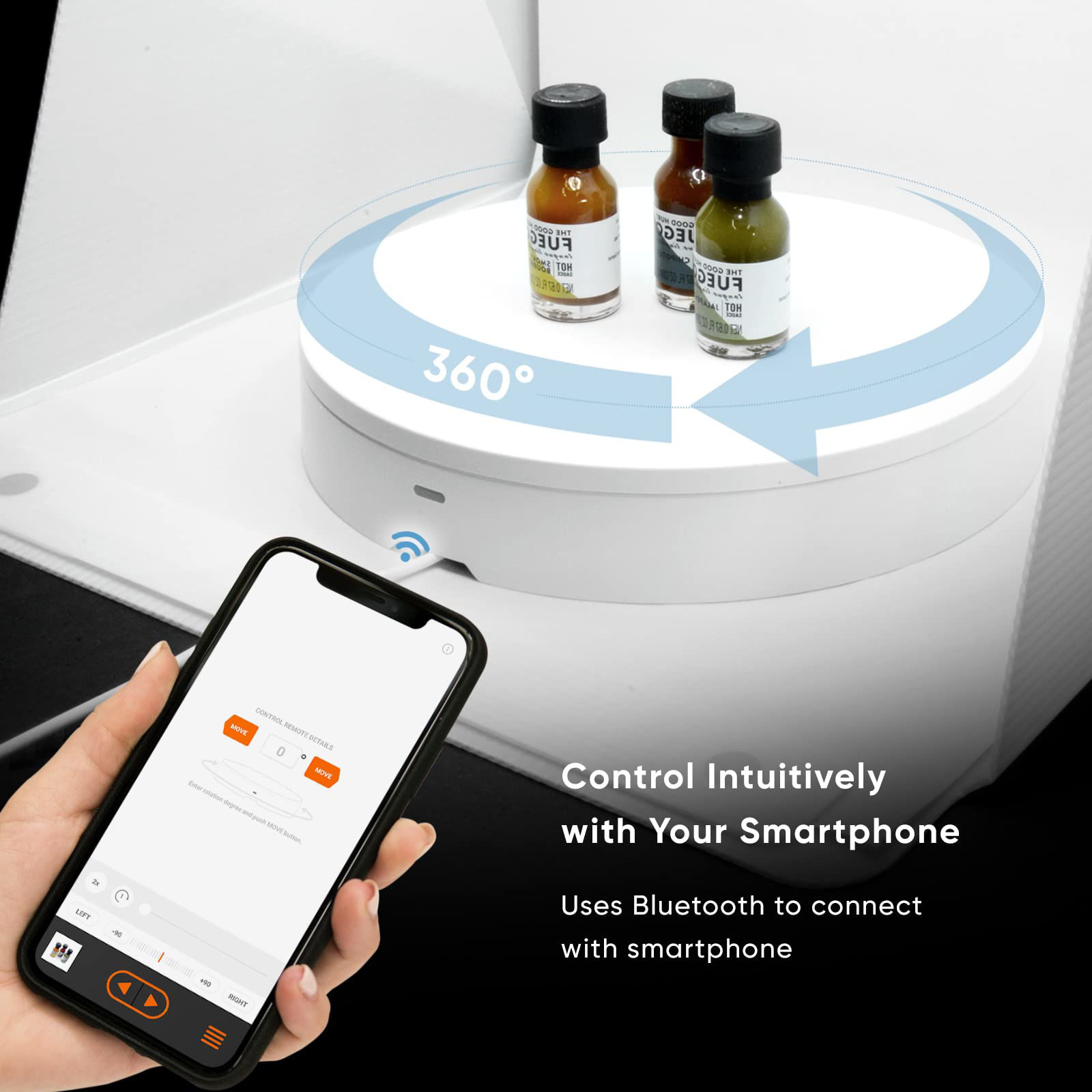 GetUSCart- Foldio360 (Smart 360 Photography Turntable Controlled by ...