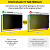 Picture of DEJIMAX [2-Pack] 24 Inch Computer Privacy Screen for 16:9 Computer Monitor, Anti-Blue Light Monitor Privacy Screen Fliter, Anti-UV Computer Screen Privacy Shield, Universal 23.6'', 23.8'', 24''