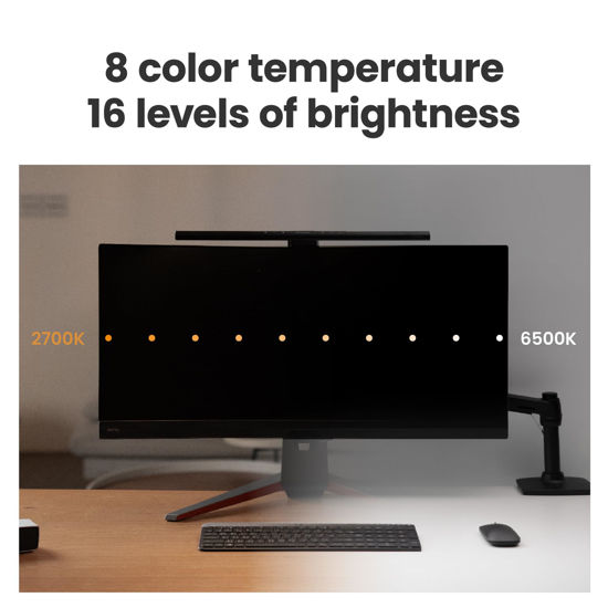 GetUSCart- BenQ ScreenBar Pro LED Monitor Light (Silver)/Ultrawide ...