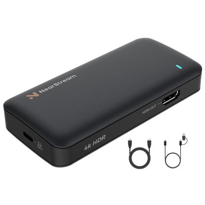 Picture of NearStream USB 3.1 Video Capture Card for Streaming or Recording in 4K60FPS HDR10 or 1080P60FPS HDR10 with Ultra-Low Latency, Compatible with Xbox Series X/S, Xbox One, PS5, PS4/Pro, PC/Mac (CCD30)