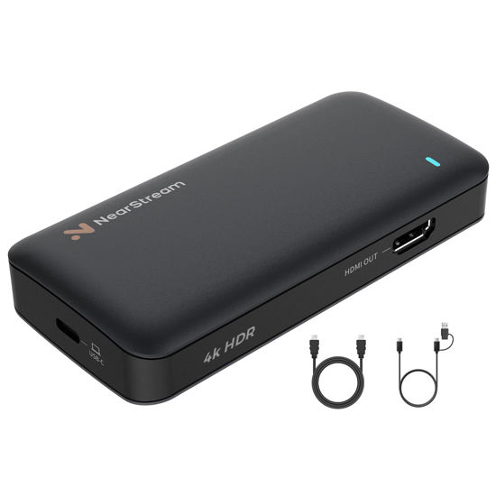 Picture of NearStream USB 3.1 Video Capture Card for Streaming or Recording in 4K60FPS HDR10 or 1080P60FPS HDR10 with Ultra-Low Latency, Compatible with Xbox Series X/S, Xbox One, PS5, PS4/Pro, PC/Mac (CCD30)