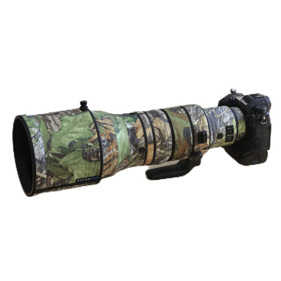 Picture of Rolanpro Waterproof Lens Cover for Nikon Z 400mm F2.8 TC VR S Rain Cover Lens Protective Sleeve Case Clothing-#17 Jungle Waterproof