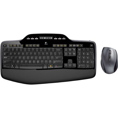 GetUSCart- MK710 Wireless Keyboard and Hyper-Fast Scrolling Mouse