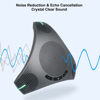 Picture of Conference Speaker and Microphone, 360° Omnidirectional USB Speakerphone Microphone with USB Hub, Noise Reduction/Echo Cancellation Computer Microphone for 8-10 People Business Conference, Home Office