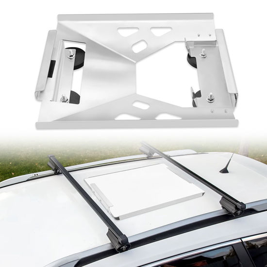 Picture of Starlink Mini Flat Mount Kit, Magnetic Quick Release Roof Mount Kit for RV, Vans, Boat