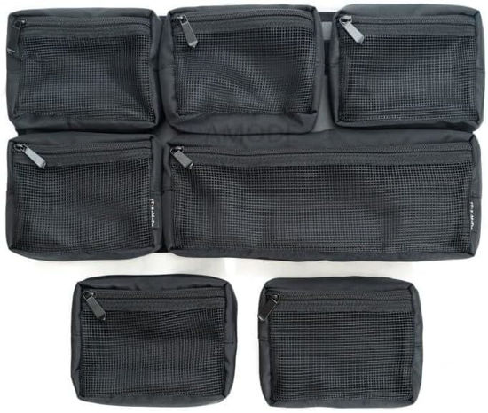 Picture of 7 Pouch Lid Organizer to fit The Eylar 22" Case by Red Rock Cases Co