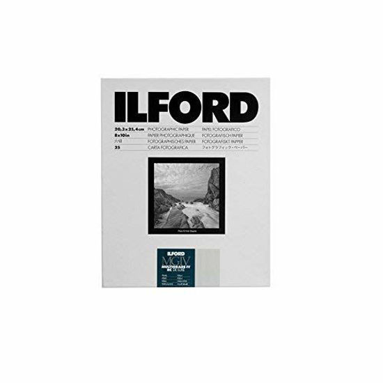 Picture of Ilford Multigrade IV RC Deluxe Resin Coated VC Paper, 8x10-Inches, 25-Pack (Pearl) (3 Pack)