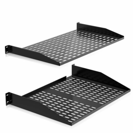 GetUSCart- Pyle 19-Inch 1U+2U Server Rack Shelves - Universal Device ...