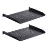 Picture of RackPath 1U Cantilever Universal Rack Shelf - 14in Deep - Rackmount shelf for 19’’ AV/Network Equipment Racks - 55lbs Capacity - 2Pack