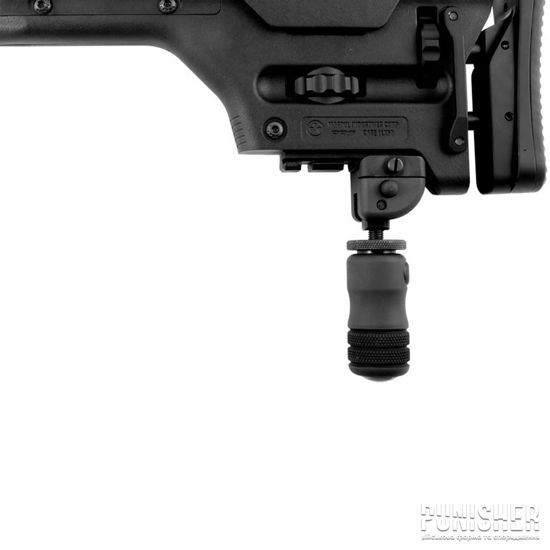 Picture of Accu-Shot Precision Rail Monopod-PRM with Quick Knob, Black, 3.75-4.65in, BT12-QK