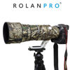 Picture of ROLANPRO Waterproof Lens Cover for Canon RF 100-300mm F/2.8 L is USM Rain Cover Lens Protective Sleeve Guns Case Clothing-#9 Grass Waterproof