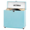 Picture of Victrola Vintage Vinyl Record Storage and Carrying Case, Fits all Standard Records - 33 1/3, 45 and 78 RPM, Holds 30 Albums, Perfect for your Treasured Record Collection, Turquoise