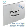 Picture of VizoBlueX 23-24 inch Anti-Blue Light Filter for Computer Monitor. Blue Light Monitor Screen Protector Panel (21.5 x 13.0 inch). Blocks Blue Light 380 to 495 nm. Fits LCD, TV and PC, Mac Monitors