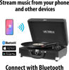 Picture of Victrola Vintage 3-Speed Bluetooth Portable Suitcase Record Player with Built-in Speakers | Upgraded Turntable Audio Sound|Red, Model Number: VSC-550BT-RD