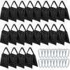 Picture of Nuogo 20 Pack Photography Sand Bags with 20 Pieces Hook Sturdy Heavy Duty Stage Weight Sandbag for Photography Photo Video Studio Boom Arm, Outdoor Patio Furniture
