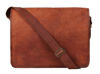 Picture of RUSTIC TOWN 15 inch Vintage Crossbody Genuine Leather Laptop Messenger Bag