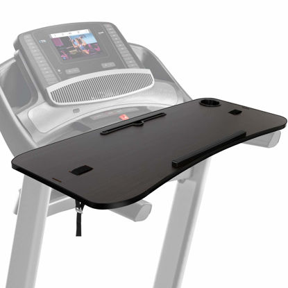 Picture of nexanic Treadmill Laptop Desk,NEXAN Universal Ergonomic Platform for Notebooks, Tablets, Laptops, Workstation for Treadmill Handlebars up to 35 inches with Cup Tablet Phone Holder…