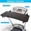 Picture of nexanic Treadmill Laptop Desk,NEXAN Universal Ergonomic Platform for Notebooks, Tablets, Laptops, Workstation for Treadmill Handlebars up to 35 inches with Cup Tablet Phone Holder…