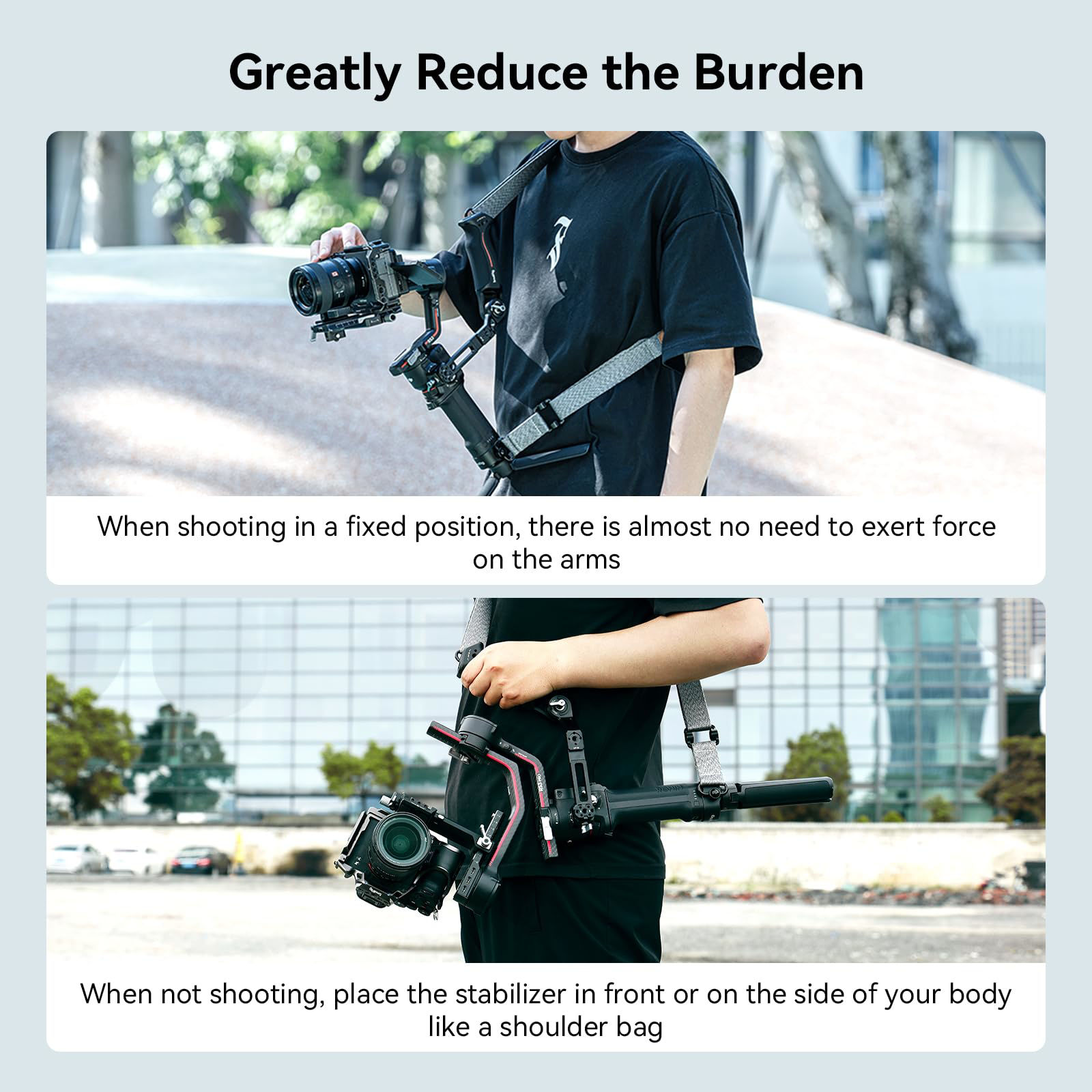 GetUSCart- SmallRig Adjustable Sling Handgrip Gimbal Sling Handle w ...