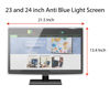 Picture of Anti Blue Light Screen Filter for 23 and 24 Inches Widescreen Computer Monitor, Blocks Excessive Harmful Blue Light, Reduce Eye Fatigue and Eye Strain