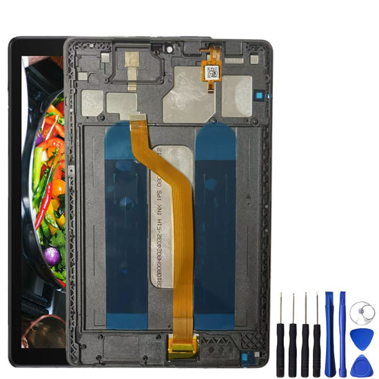 Picture of SECRETIGER Replacement for TCL TAB 8 LE TCL 9137W-2ATBUS71 8inch LCD Display Touch Screen Digitizer Assembly Replacement Tablet Black Frame