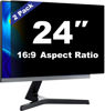 Picture of Pozlle 24 Inch Computer Privacy Screen Shield [2 Pack] for 16:9 Widescreen Desktop Monitor - Anti-Glare Blue Light Privacy Filter and Anti Spy Privacy Screen Protector Film