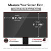 Picture of Pozlle 22 Inch Computer Privacy Screen Shield [2 Pack] for 16:10 Widescreen Desktop Monitor - Anti-Glare Blue Light Privacy Filter and Anti Spy Privacy Screen Protector Film