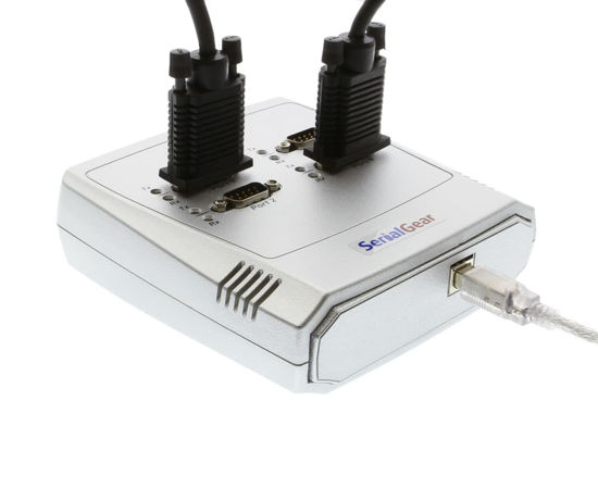 Picture of SerialGear 4-Port USB DB-9 Serial Adapter Solution for Windows Operating Systems