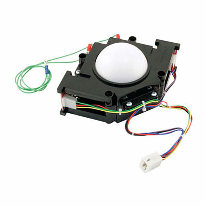 Picture of Suzo Happ White Trackball 3" High Ball Assembly - 56-0110-11