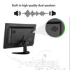 Picture of Qcvoruno 11.6 inch Monitor Display, 1366 * 768 Resolution,Built-in Dual Speakers, Portable LCD Monitor with HD/VGA/BNC/AV/USB for CCTV DVD DSLR VCD TV Box
