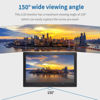 Picture of Qcvoruno 10.1 inch Security Monitor & Displays, 1024 * 600 Resolution, HD/BNC/AV/VGA/USB Input, Built-in Dual Speakers Portable LCD Monitor, Suitable for Game CCTV PC DVD DSLR