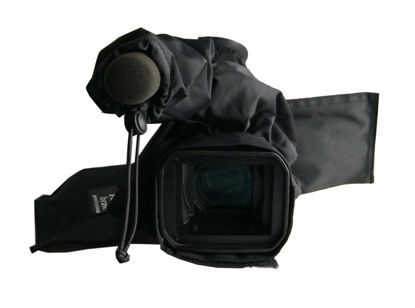 Picture of Rain Cover Compatible for Canon XA25 XA35 XA40 XA45 XA50 XA55 XF100 XF105 xf205 XF200 xf400 xf405 JVC GY-HM170u HM150 HM180 GY-HM200 GY-HM250SP Sony HXR NX80 NX70U pxw-x70 Z90V NEX-VG900 Camcorder