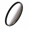 Picture of JONGSUN 77mm ND Filter, Color Graduated Gray Neutral Density Filter, 18 Layer Multi-Coated, Optical Glass Schott B270, CSGND8 (0.9) 3-Stop