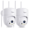 Picture of TIEJUS 5G Security Camera, 2K Wired Cameras for Home Security Outdoor, Motion Detection and Siren, Auto Tracking, 24/7 Recording, Color Night Vision, 2-Way Audio, IP66