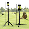Picture of PrecisionMaster Golf Tripod & Monopod, Magnetic Golf Film Stick 52" Adjustable Aluminum, Golf Swing Training Aid Compatible with Magsafe iPhone Android Phones (8 Magnet)