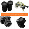Picture of Adjustable Iris Aperture Diaphragm Filter Pack M30 to M37 Iris Aperture Diaphragm Adapter Optical Diaphragm 1.5-26mm Lens Module Adapter Ring PVS-14 PVS 14 (Adjustable Iris Filter Kit*2)