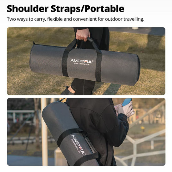 Borsa Per Treppiede - Case Trasporto 90x34 Cm, Nylon Resistente, Impermeabile, Per Fotografia - Foto 7