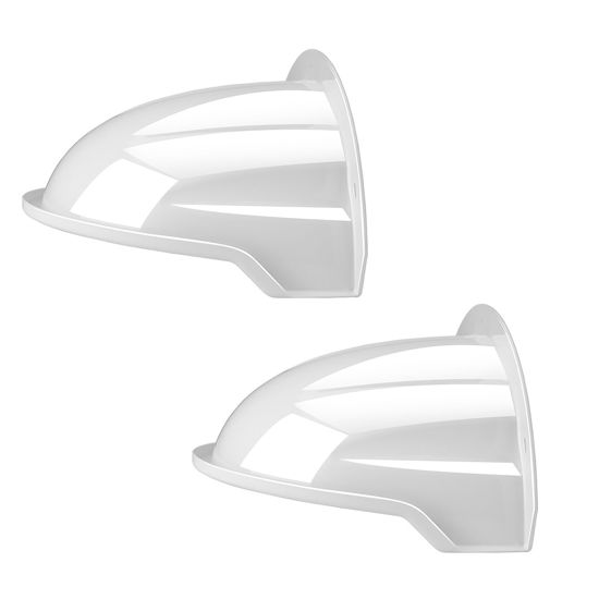 Picture of Universal Security Camera Sun Rain Cover Shield - Weatherproof Protective Roof for Dome/Bullet Outdoor Cameras (White, Large, 2Pack)