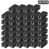 Picture of ZUZONG 40 PCS Gigabit RJ45 Coupler, Ethernet Extender Connector in Line Coupler for Cat8/Cat7/Cat6/Cat5e/Cat5 Ethernet Cable Extender Adapter Female to Female (Black)