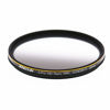 Picture of JONGSUN 62mm ND Filter, Color Graduated Gray Neutral Density Filter, 18 Layer Multi-Coated, Optical Glass Schott B270, CSGND8 (0.9) 3-Stop