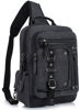 Picture of Schkleier Messenger Bag for Men Canvas Sling Bag Crossbody Backpack Laptop Shoulder Bag Hiking Daypacks Casual Tactical