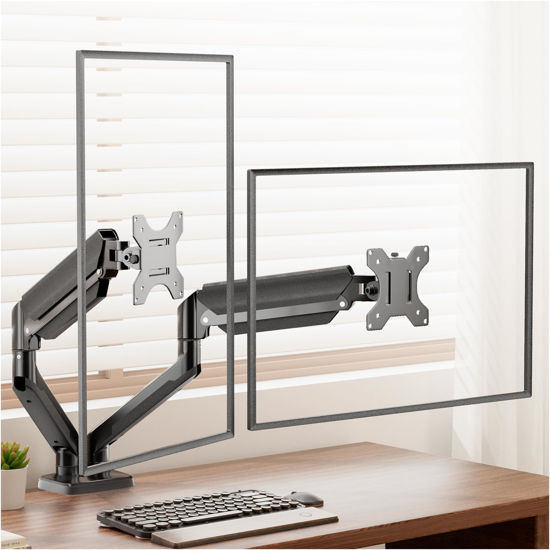 GetUSCart- Dual Monitor Mount Adjustable Monitor-Arm - Support 2 ...