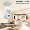 Picture of Recacam 2Packs 2K Bulb Security Cameras Wireless Outdoor Indoor, 2.4GHz WiFi Cameras for Home Security with Spotlight, Color Night Vision, Motion Detection, 2-Way Audio, Audible Alarm
